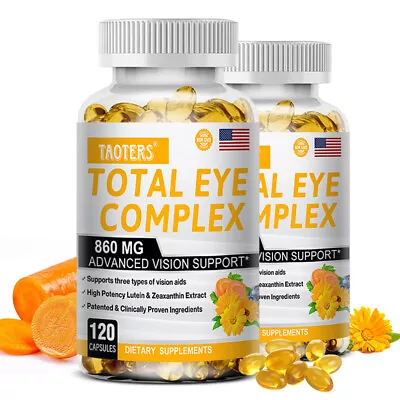 Eye Care Complex Lutein And Zeaxanthin High Strength Supplement • £7.72