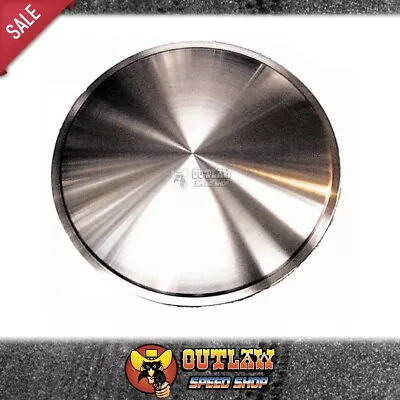 United Pacific Brushed Stainless Steel Disc Wheel Covers 14  4-set - Uprdc01-14 • $212.66