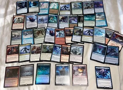 MTG SNOW+ ICY Magic The Gathering Card Collection  • $10