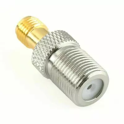 PureTek® SMA Female (female Pin) To F Type Female RF Coaxial Connector Adapter • £3.45