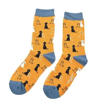 Retriever Mustard Womens Novelty Ankle Socks Adult One Size • £7.99