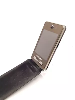£19.99 • Buy Samsung SGH-F480i O2 Network Black Smartphone Mobile Phone Cheap Rare Sleek Good