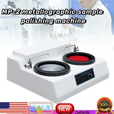 Metallographic Specimen Sample Polisher Polishing Machine 110V • $830.01