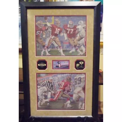  Tribute To San Francisco 49er's Super Bowl XIX Win  By Merv Corning • $495.95