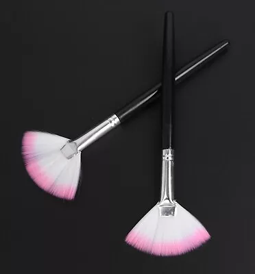 2 PCS Taklon Fan Mask Brush Acid Applicator For Glycolic Peel / Masques • $6.99