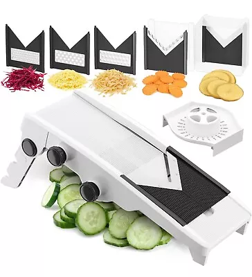 Muellerliving Mandoline Slicer For Kitchen Adjustable Vegetable Chopper Fruit • $34.79