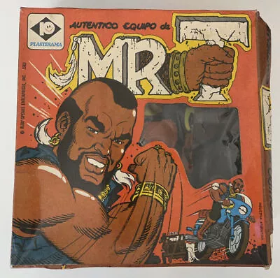 Mr. T Costume & Mask Set Vintage Argentina MIB Rare 1983 Plastirama -UNUSED • $249