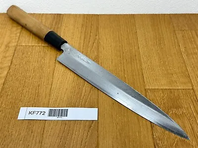 $38.25 • Buy Japanese Chef's Kitchen Knife Yanagiba Vintage Sushi From Japan 198/333mm KF772