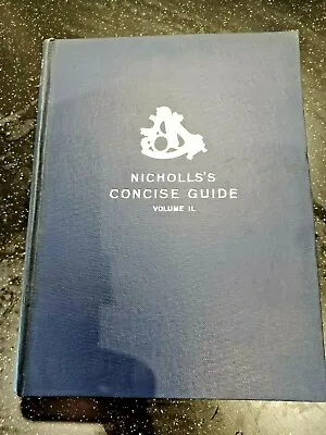 Nicholls Concise Guide Vol II Navigation Exams Merchant Navy C H Brown  9th 1956 • $4.23
