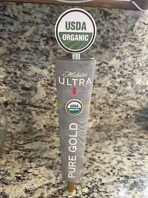 Michelob Ultra Pure Gold Organic Tap Handle • $35