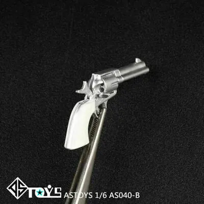 1/6 Revolver Pistol Gun Weapon Model Accessories For 12'' Figure Soldier Doll  • $11.77