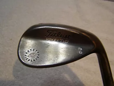 Tour Issue Vokey TVD Raw 58 Degree Lob Wedge   Low Bounce K  TIDG S400 Shaft • $169.99