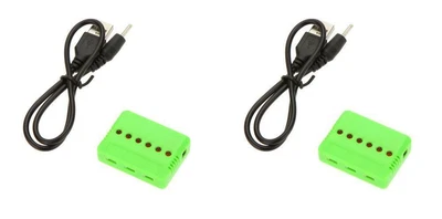 $24.95 • Buy Walkera V120D02S 6 In 1 3.7v 1S Battery Charger Up To 6 X Batteries 2 Pack