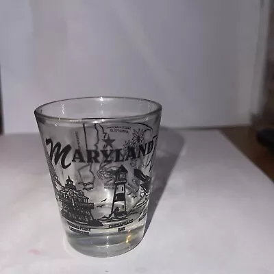 Vintage Shot Glass - Souvenir Of Maryland • $1.99