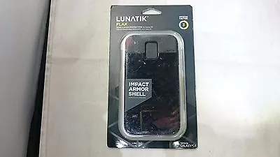 $5.99 • Buy LUNATIK FLAK Dual Layer Armor Shell Case For Samsung Galaxy S 5 S5 Black