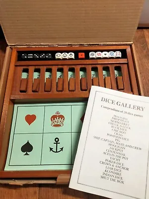 Victoriana Dice Gallery Boots Boxed Games Compendium • £7.99