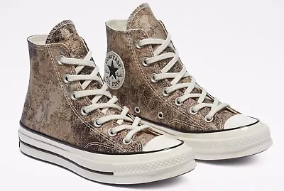 Converse Chuck 70 Metallic Bronze High Top UK4 BNIB RRP £80 • £50