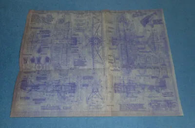 $8.32 • Buy 1947 Curtiss XP-3A Aircraft Scale Model Diagram Drawing Schematic Blueprint Plan