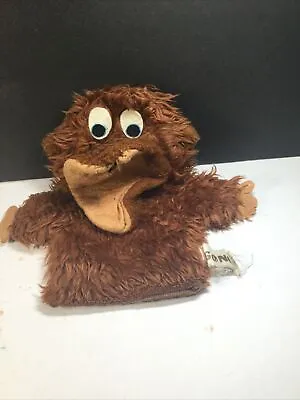 Vintage 1977 Russ Gonga Monkey Hand Puppet - Has Some Holes • $9.74