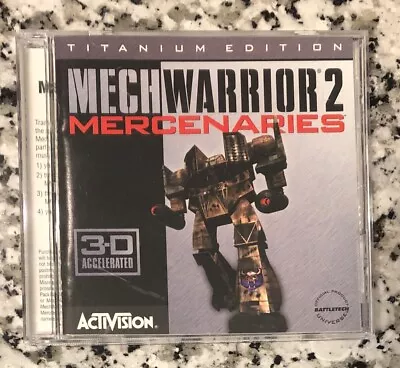 MECHWARRIOR 2 Mercenaries Titanium Edition (PC) Fast Shipping! • $15.99