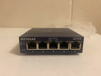 Netgear ProSafe 5 Port Gigabit Desktop Switch - (GS105AU) • $42.50