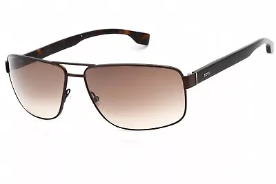 HUGO BOSS HB1035S-4INHA-64  Sunglasses Size 64mm 140mm 15mm Brown Men NEW • $56.59