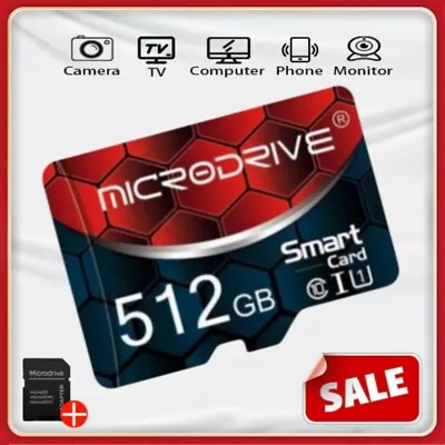 128GB 1TB 256GB 512GB Ultra Microsd Micro SD Card SD TF Flash Card Memory Card • $7.99