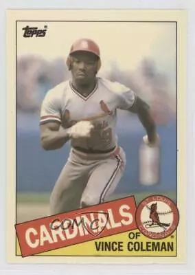 1985 Topps Traded Collector's Edition (Tiffany) Vince Coleman #24T • $17.79