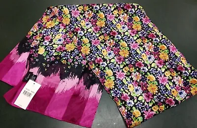 NEW Cejon Pink Multi Floral Print Scarf  NWT • $11