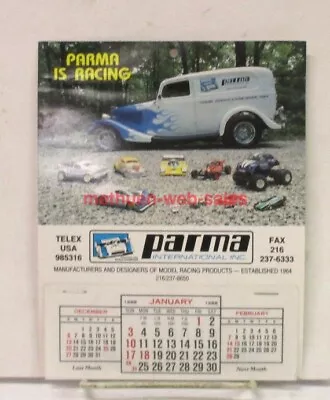 Parma International~ Calendar ~ 1988 ~ Parma Is Racing~ Unused • $17.09