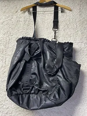 Lululemon Bliss Athletica Large Workout Yoga Dance Bag GUC Black • $50