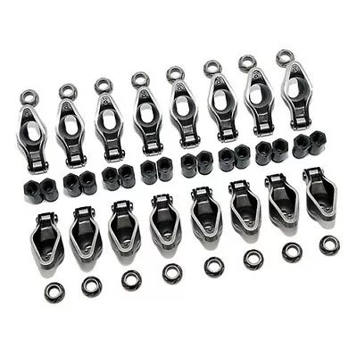 SBC Small Block Chevy Roller Tip Rockers 1.6 Ratio 7/16 W/ Polylocks 327 350 400 • $109.99