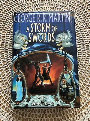 A Storm Of Swords By George R.r. Martin 2000 Uk Ed. Hc • $68