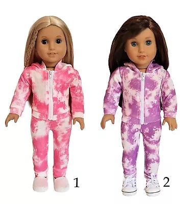 Doll Clothes Hoodie Top And Pants Fit 18  Girl Dolls Maplelea D • $17.97