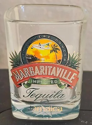 Margaritaville Tequila Square Shot Glass Jamaica • $6