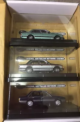 TRAX 1:43 Diecast Models Holden Set Of 3 Commodores VB VC VL TR60 TR61B TR16G • $250