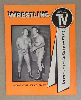 Vintage Wrestling Celebrities Magazine - Becker Weaver Royal Brisco Suzuki More • $11.50