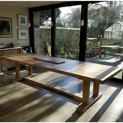 10ft Oak Dining Table - Kitchen Dining Table Furniture • £13500