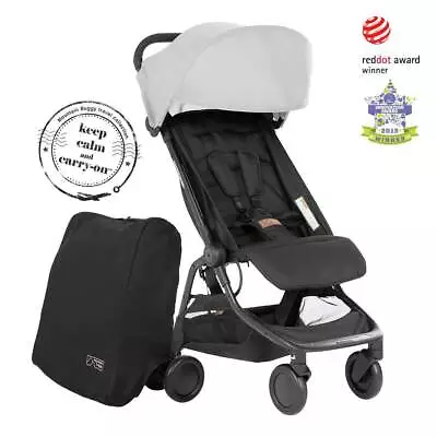 Mountain Buggy 2021 Nano In Silver Brand New Latest Version V3!! Open Box • $189.99