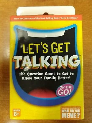 $29.31 • Buy WHAT DO YOU MEME? *Let's Get Talking* Get To Know Your Family E15C