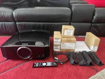 $400 • Buy JVC DLA-X3 Projector , 6 PK-AG1-BE 3D Glasses,  2 PK-L221OUP LAMP Bundle