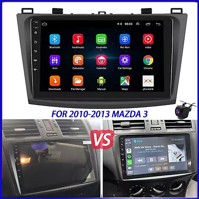 For Mazda 3 2010-2013 BL Android 12 CarPlay Stereo GPS Radio Head Unit + Camera • $186.11