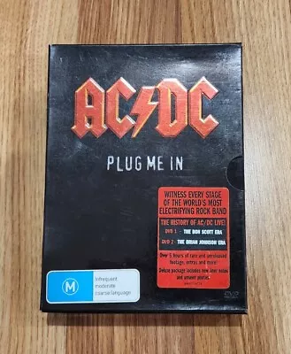 ACDC Plug Me In (2x DVD 2007) - No Region - Complete - Good Condition • $21.95