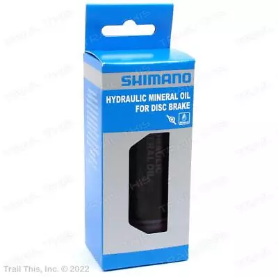 Shimano 100ml Hydraulic Bicycle Brake Mineral Oil Fluid Bottle - Retail Packaged • $12.60