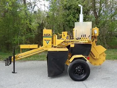 1990 Vermeer 665a Towable Stump Grinder Forestry Arborist • $9995