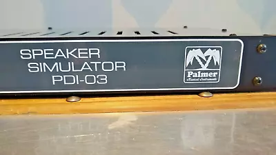 Palmer PDI-03 8 Ohm Load Box / Speaker Simulator / DI • £189