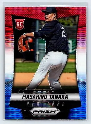 2014 Panini Prizm Masahiro Tanaka Prizms Red White And Blue Pulsar # RC Rookie • $2.69