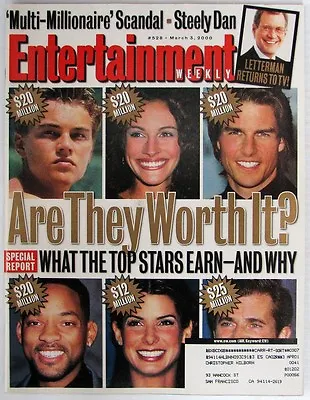 Entertainment Weekly 528  March 3 2000  Are They Worth It? Top Stars  Steely Dan • $12