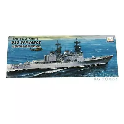 80913 MiniHobby USS SPRUANCE Destroyer 1/700 Battleship Model Kit With Motor • $18.32