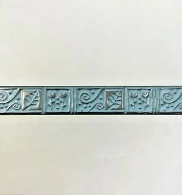 £1.30 • Buy Metallic Jade Decorative Desiqn Ceramic Border Tiles 70x200mm Wall Tiles